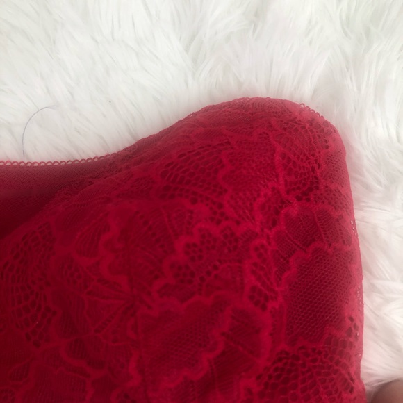 Intimately Free People Malinda Bandeau raspberry - Picture 6 of 8